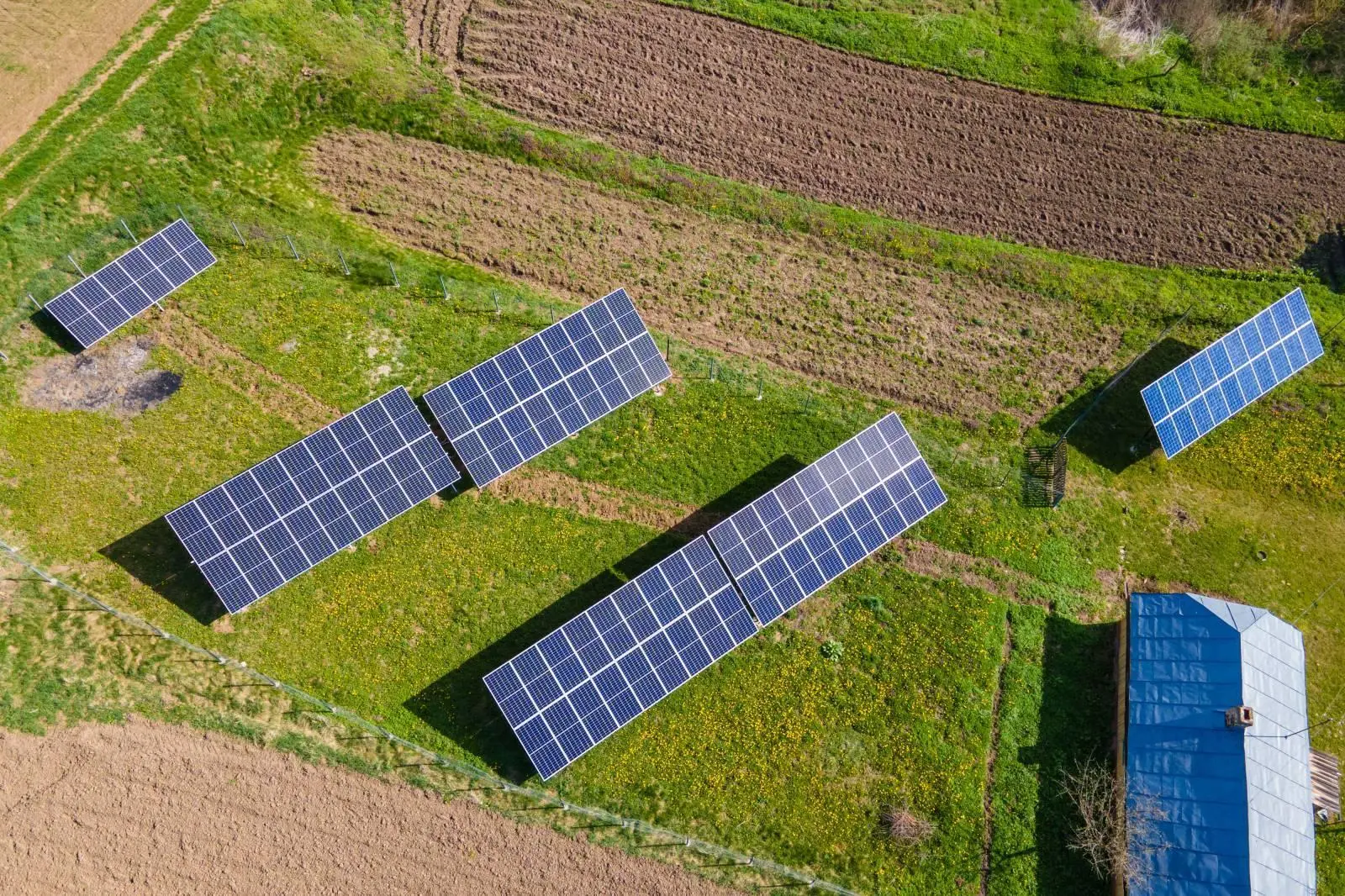 Agricultural Solar Installation